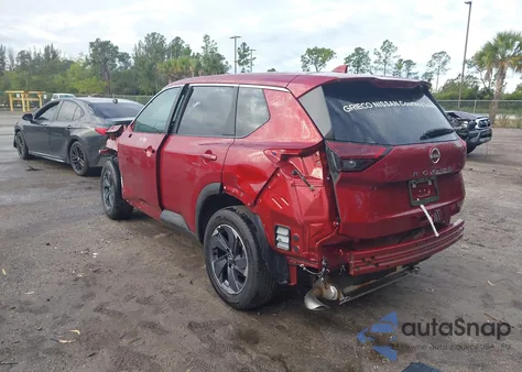 2025 Nissan Rogue Sv Fwd из США, поврежденный, VIN 5N1BT3BA8SC808648